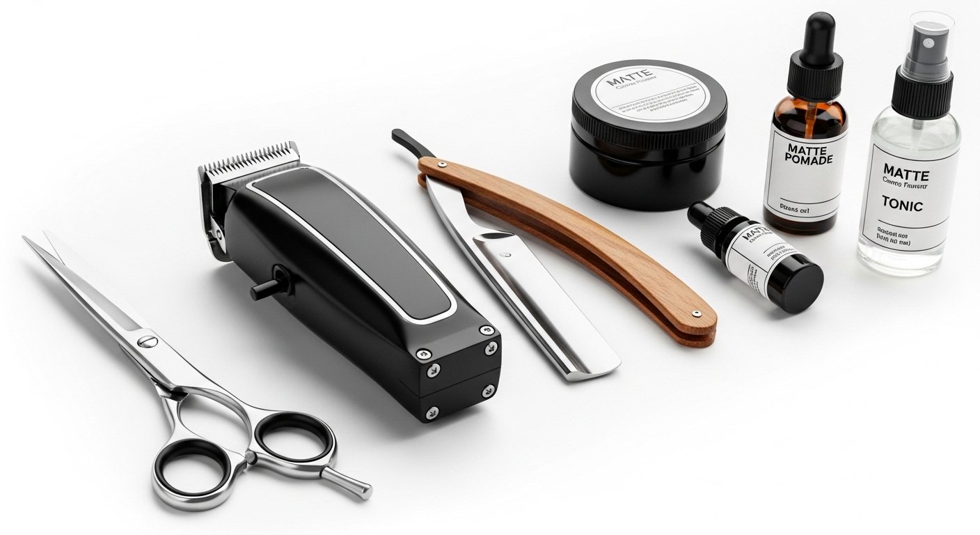 Professional Barber Tools